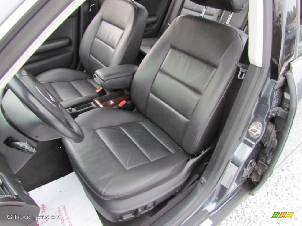 Ebony Interior 2004 Audi A6 2.7T quattro Sedan Photo #57643900