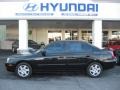 2006 Ebony Black Hyundai Elantra GLS Sedan  photo #1