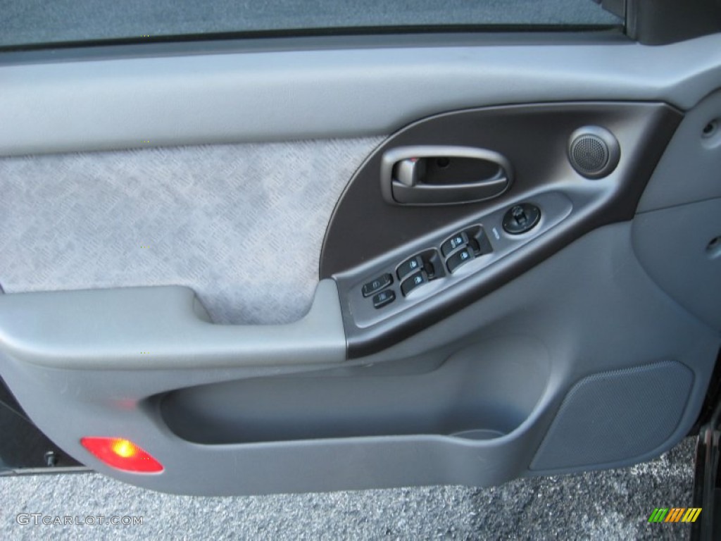 2006 Elantra GLS Sedan - Ebony Black / Gray photo #17