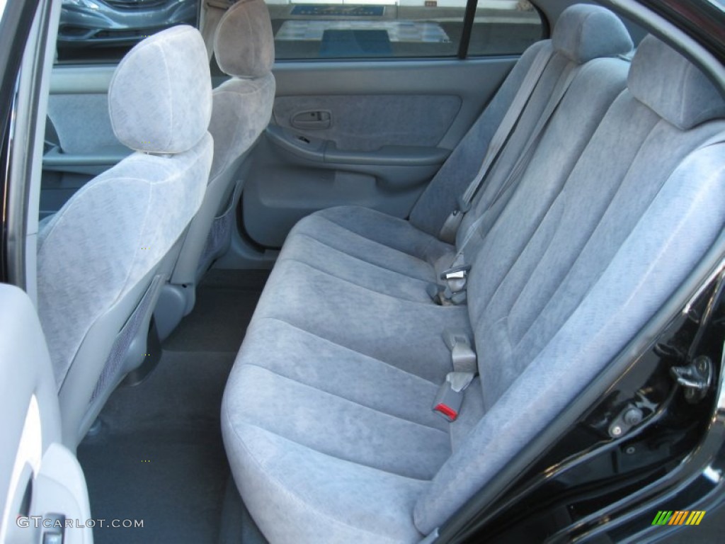 2006 Elantra GLS Sedan - Ebony Black / Gray photo #18
