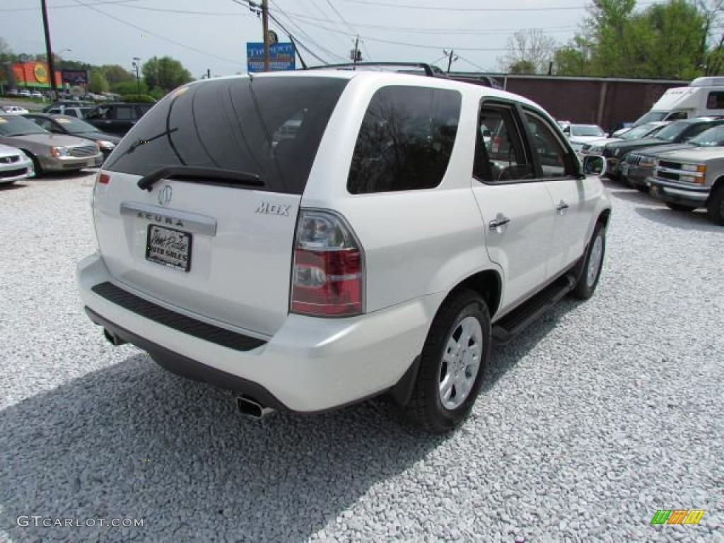 2004 MDX Touring - Aspen White Pearl / Saddle photo #5