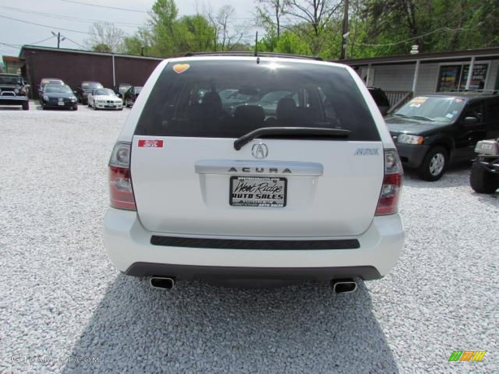 2004 MDX Touring - Aspen White Pearl / Saddle photo #6