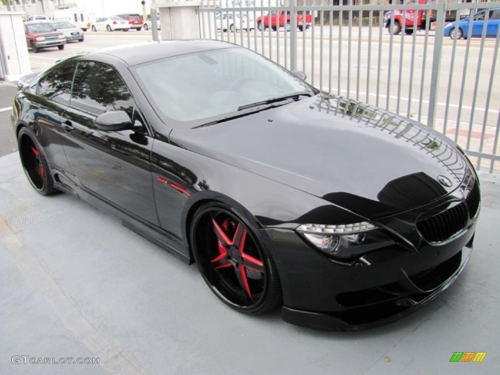 Black Sapphire Metallic 2008 BMW M6 AC Schnitzer Coupe Exterior Photo #57644404