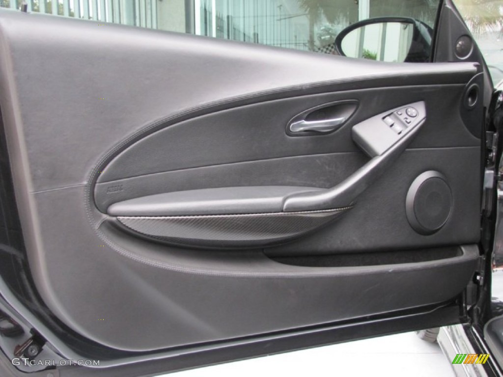 2008 BMW M6 AC Schnitzer Coupe Black Door Panel Photo #57644488