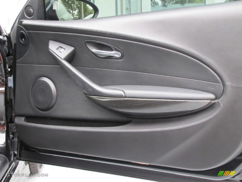 2008 BMW M6 AC Schnitzer Coupe Black Door Panel Photo #57644533