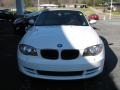 2008 Alpine White BMW 1 Series 128i Convertible  photo #3