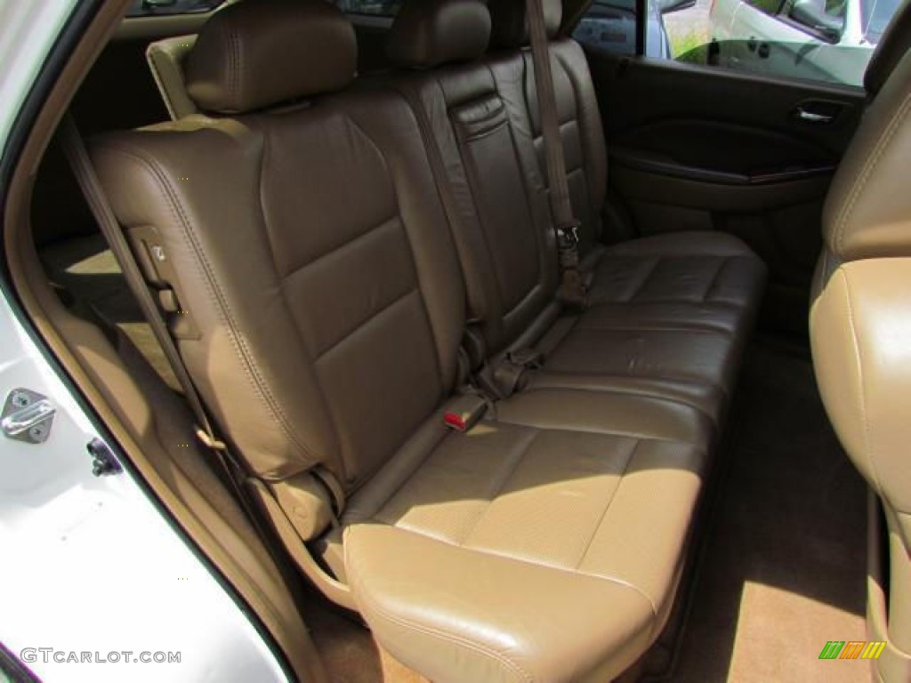 2004 MDX Touring - Aspen White Pearl / Saddle photo #29