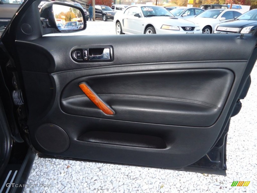 2002 Volkswagen Passat GLX 4Motion Sedan Black Door Panel Photo #57645880