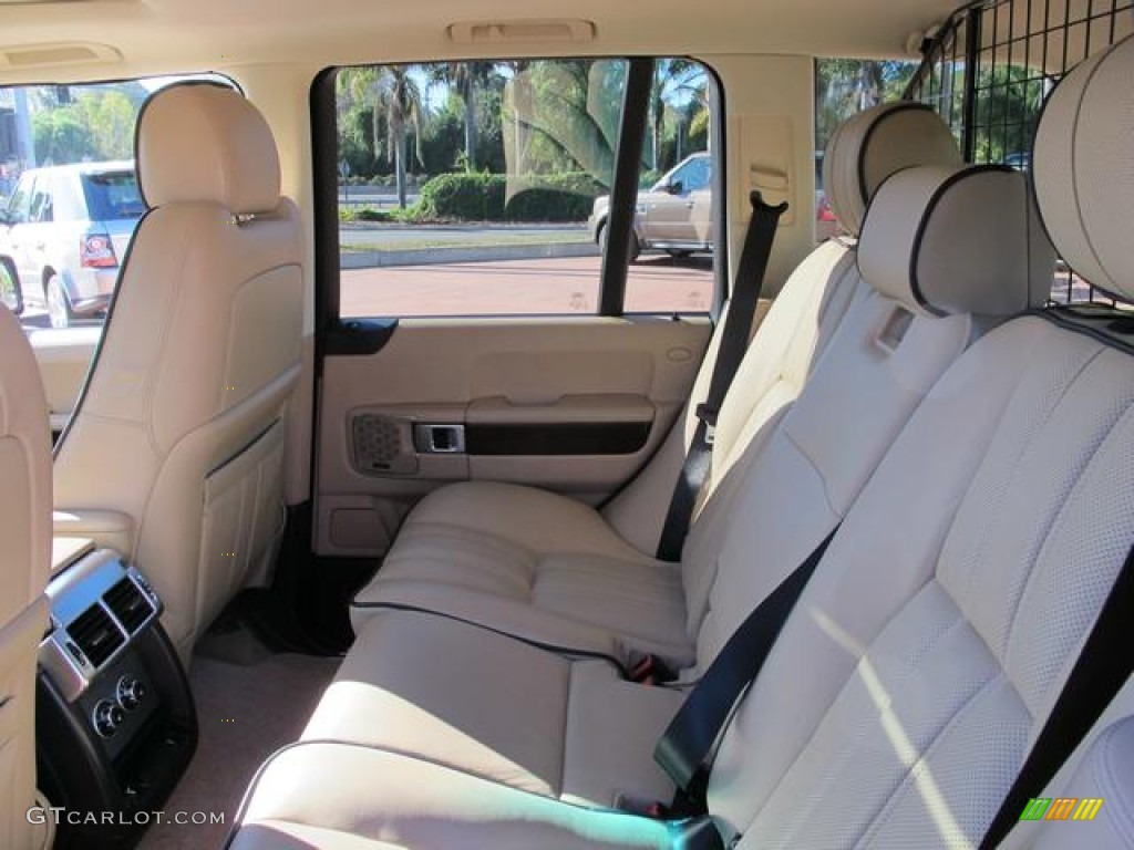 2007 Range Rover HSE - Giverny Green Mica / Sand/Jet photo #7