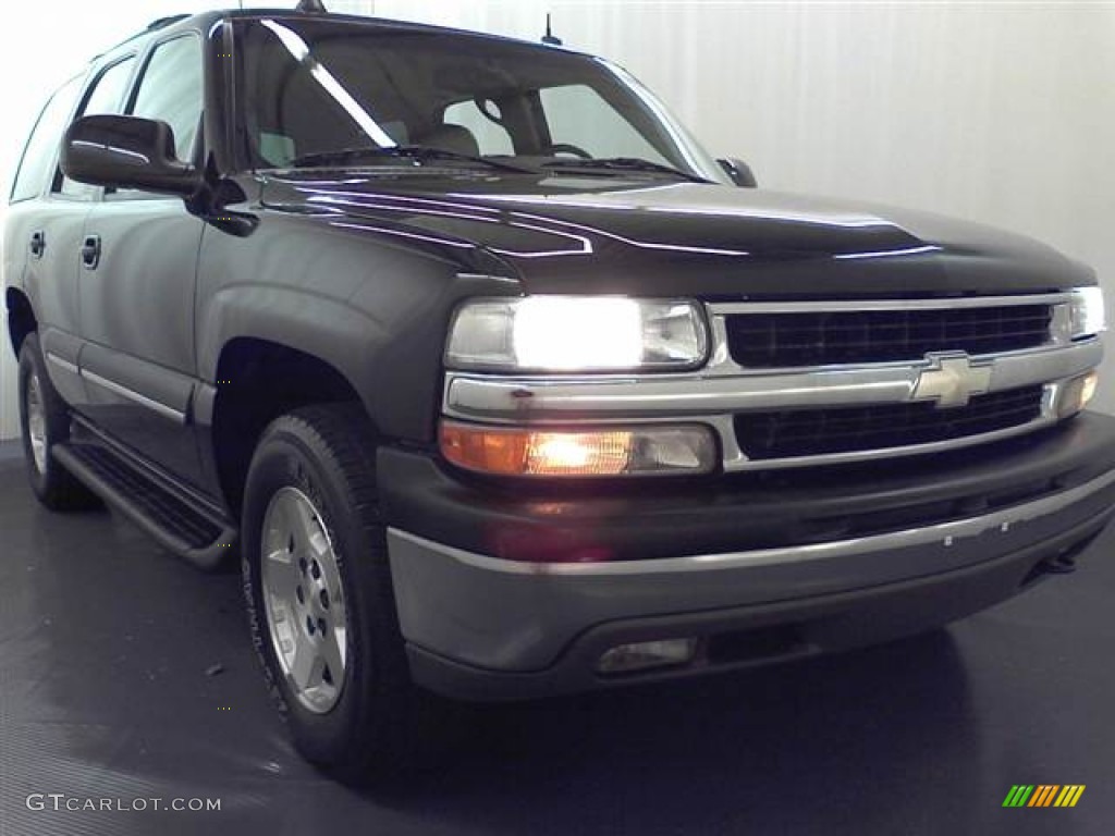2004 Tahoe LT 4x4 - Black / Gray/Dark Charcoal photo #1