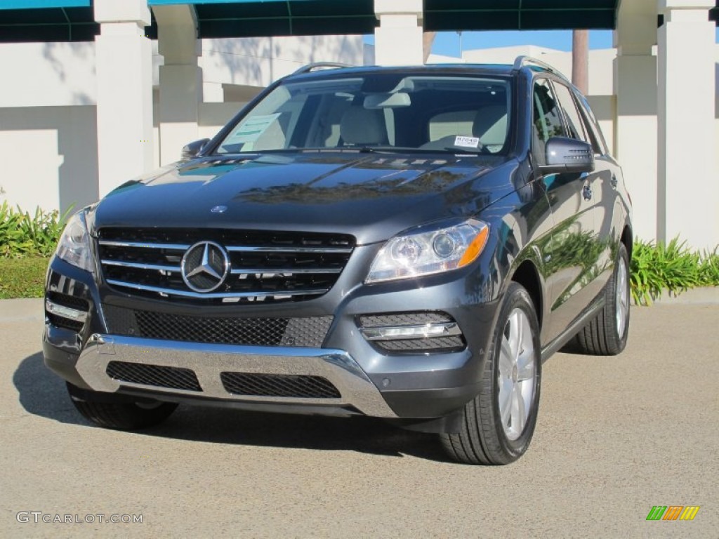 2012 ML 350 BlueTEC 4Matic - Steel Grey Metallic / Grey photo #1