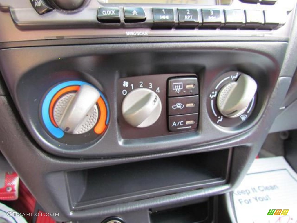 2002 Sentra SE-R Spec V - Aztec Red / Lava photo #15