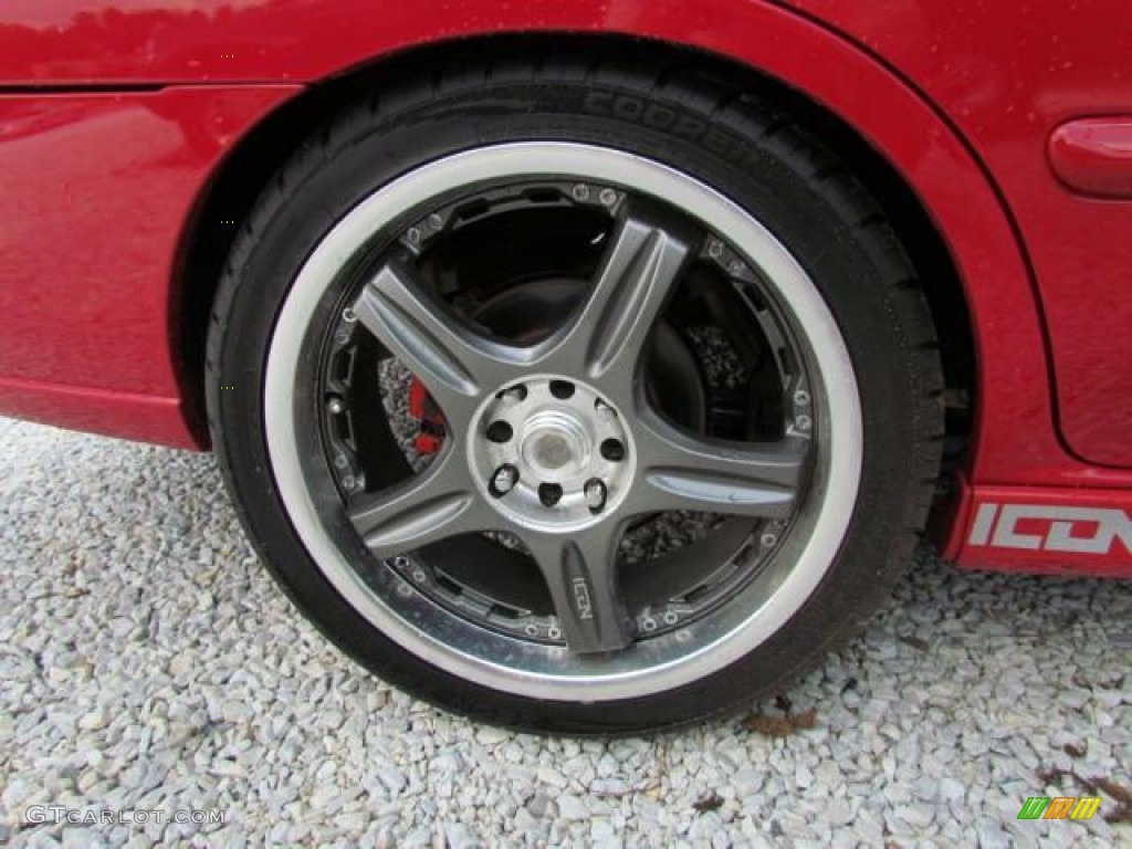 2002 Sentra SE-R Spec V - Aztec Red / Lava photo #31