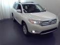 2012 Blizzard White Pearl Toyota Highlander SE  photo #1