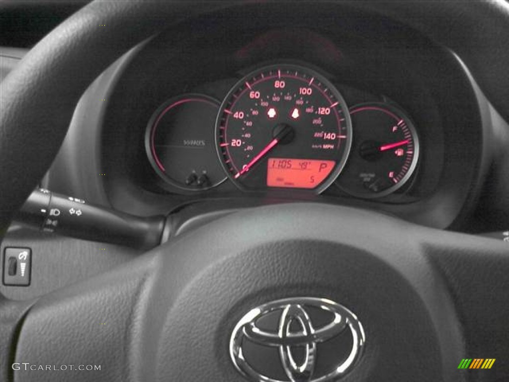 2012 Toyota Yaris L 3 Door Gauges Photo #57647245