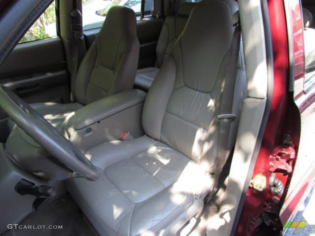 2002 Durango SLT 4x4 - Dark Garnet Red Pearl / Sandstone photo #20