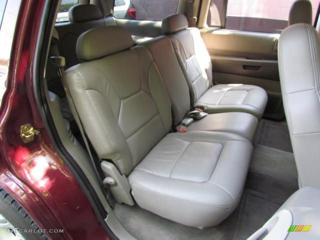 2002 Durango SLT 4x4 - Dark Garnet Red Pearl / Sandstone photo #23