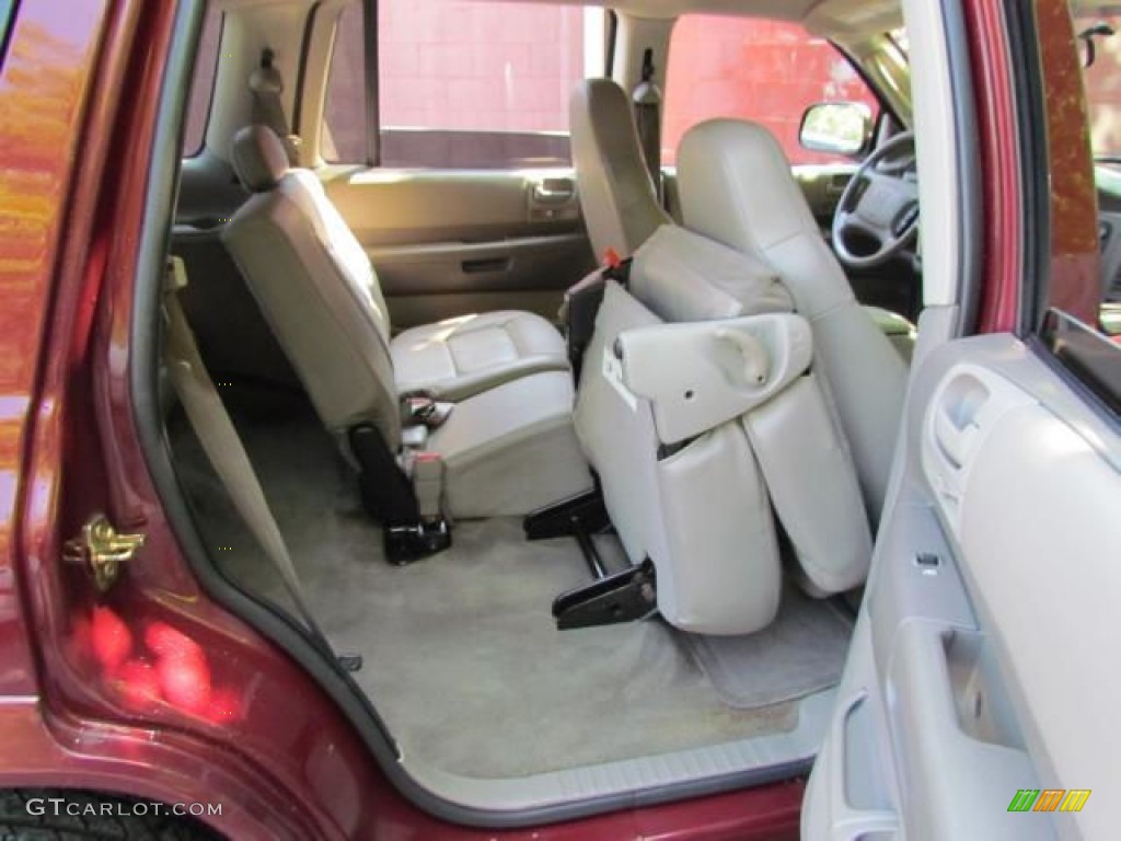 2002 Durango SLT 4x4 - Dark Garnet Red Pearl / Sandstone photo #25