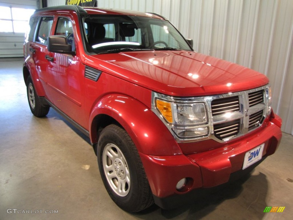 Inferno Red Crystal Pearl Dodge Nitro