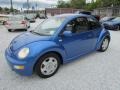 2001 Techno Blue Pearl Volkswagen New Beetle GLS 1.8T Coupe  photo #11