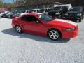 2001 Performance Red Ford Mustang Cobra Coupe  photo #2