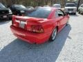 2001 Performance Red Ford Mustang Cobra Coupe  photo #3