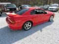 2001 Performance Red Ford Mustang Cobra Coupe  photo #5