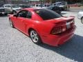 2001 Performance Red Ford Mustang Cobra Coupe  photo #7