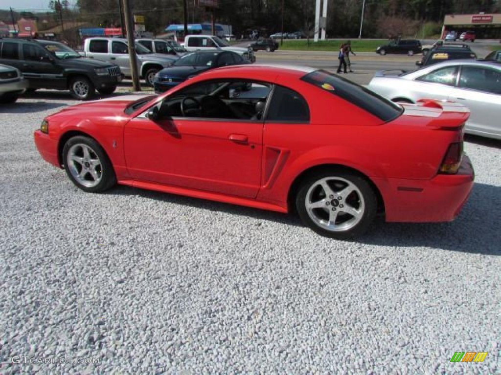 2001 Mustang Cobra Coupe - Performance Red / Dark Charcoal photo #8