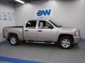 2008 Silver Birch Metallic Chevrolet Silverado 1500 LT Crew Cab 4x4  photo #5