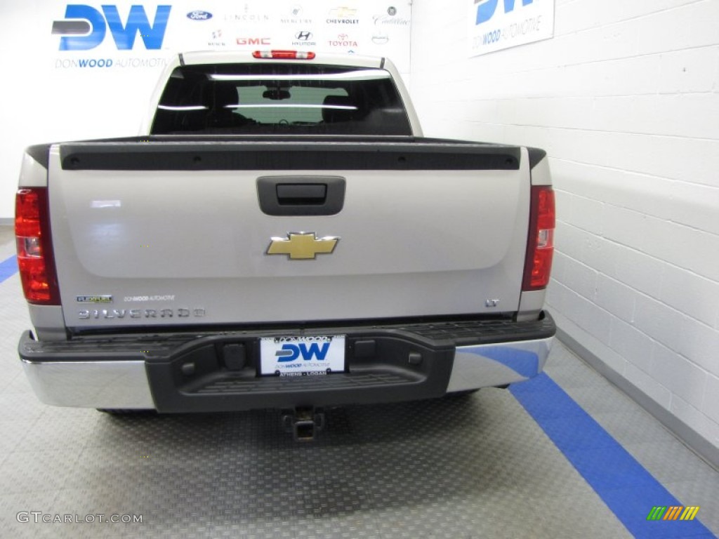 2008 Silverado 1500 LT Crew Cab 4x4 - Silver Birch Metallic / Ebony photo #8