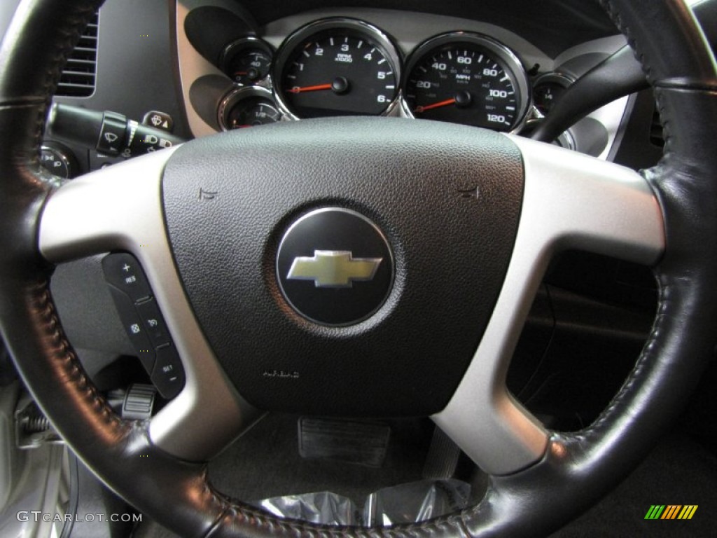 2008 Silverado 1500 LT Crew Cab 4x4 - Silver Birch Metallic / Ebony photo #9