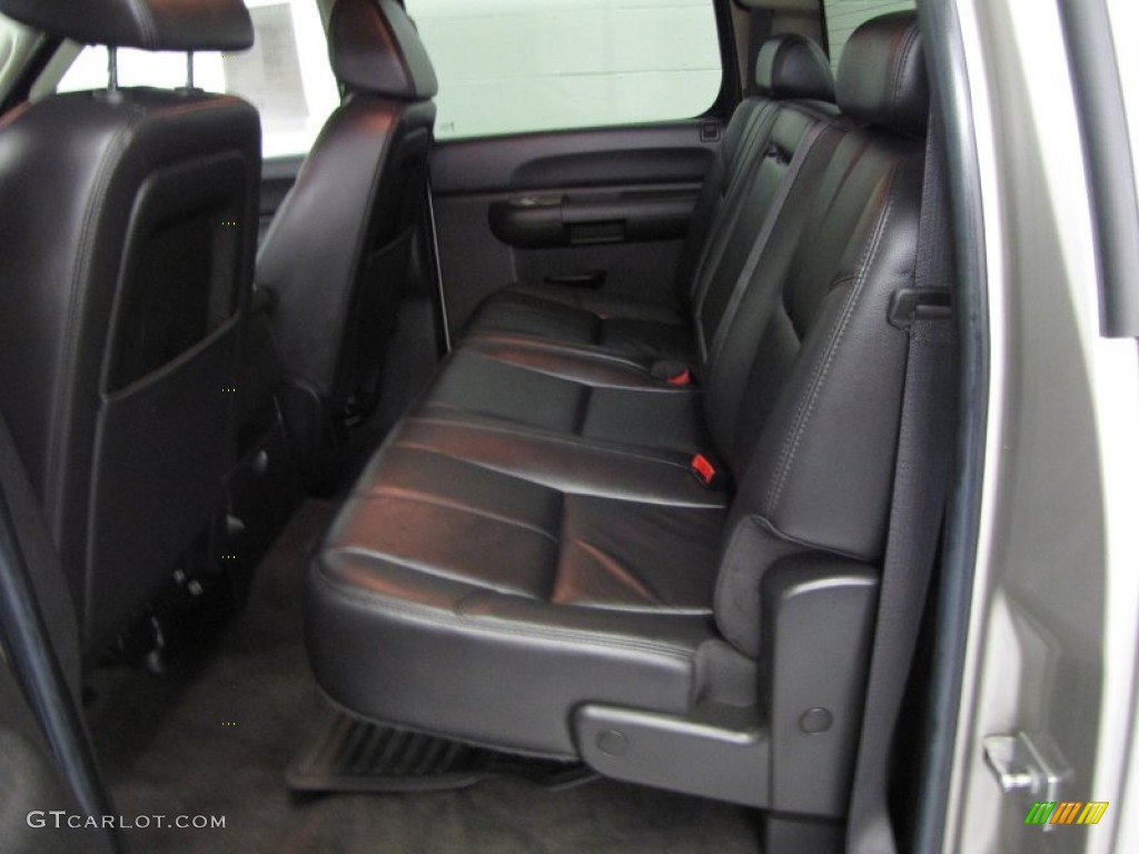 2008 Silverado 1500 LT Crew Cab 4x4 - Silver Birch Metallic / Ebony photo #13