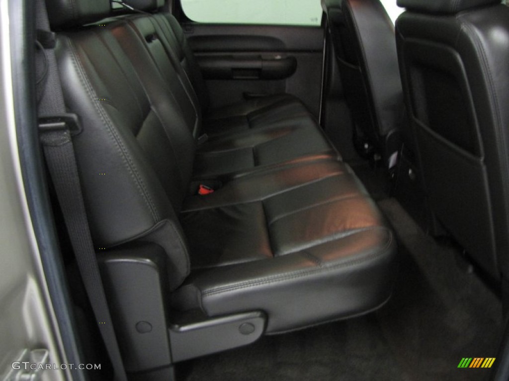 2008 Silverado 1500 LT Crew Cab 4x4 - Silver Birch Metallic / Ebony photo #14