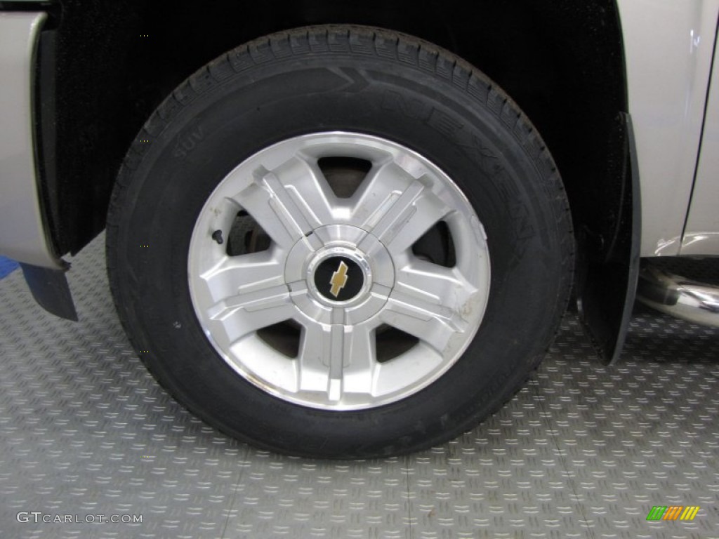 2008 Silverado 1500 LT Crew Cab 4x4 - Silver Birch Metallic / Ebony photo #21