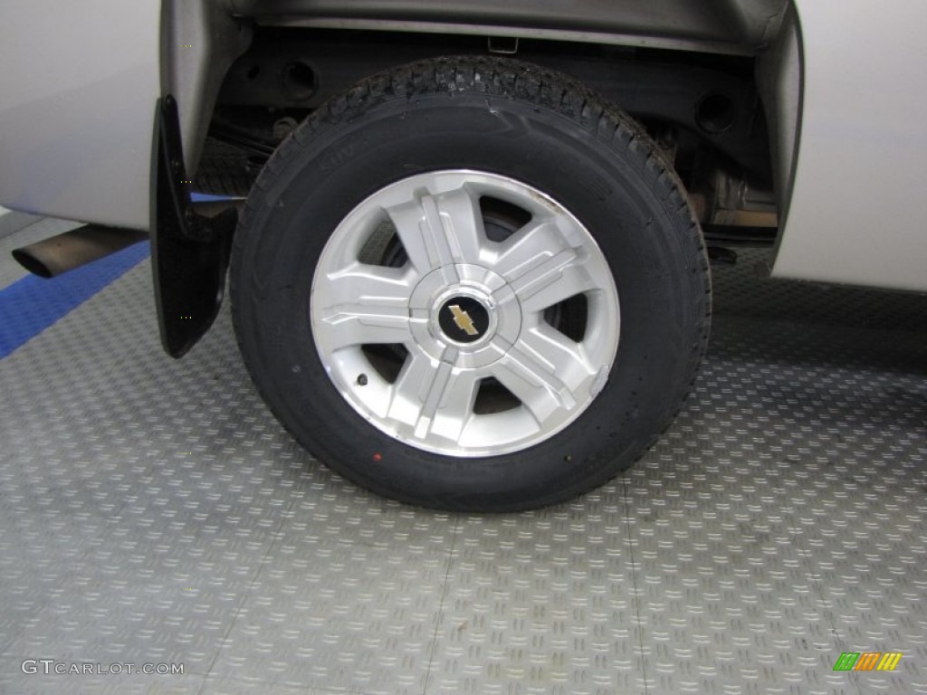 2008 Silverado 1500 LT Crew Cab 4x4 - Silver Birch Metallic / Ebony photo #23