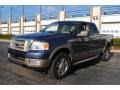 2005 True Blue Metallic Ford F150 Lariat SuperCab 4x4  photo #1