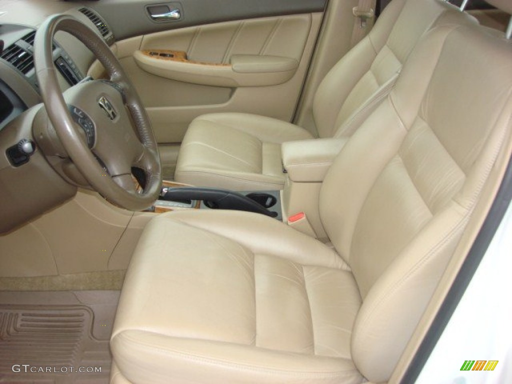 Ivory Interior 2005 Honda Accord Hybrid Sedan Photo #57649990