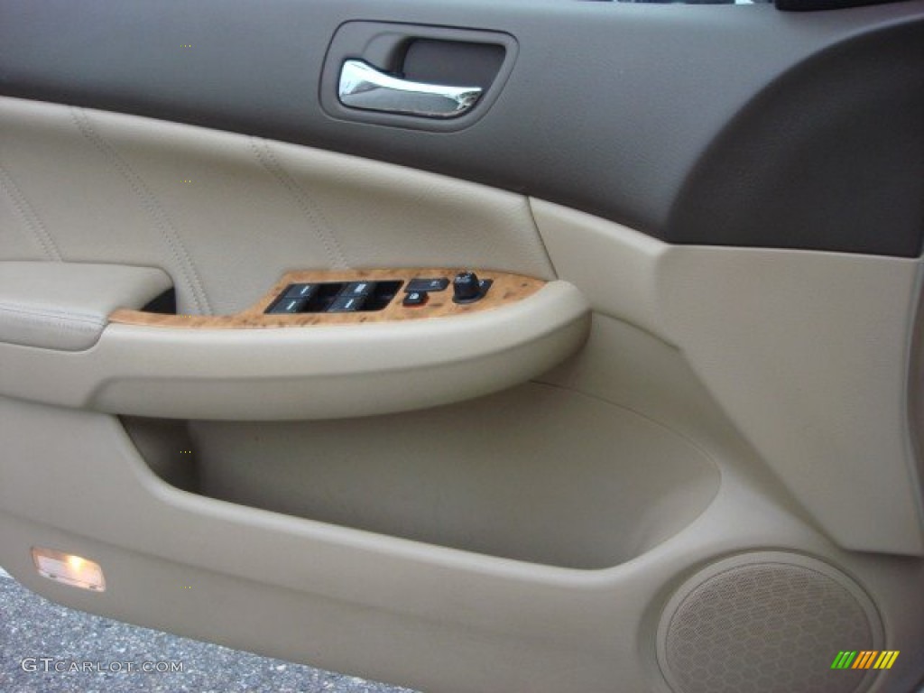 2005 Honda Accord Hybrid Sedan Ivory Door Panel Photo #57650005