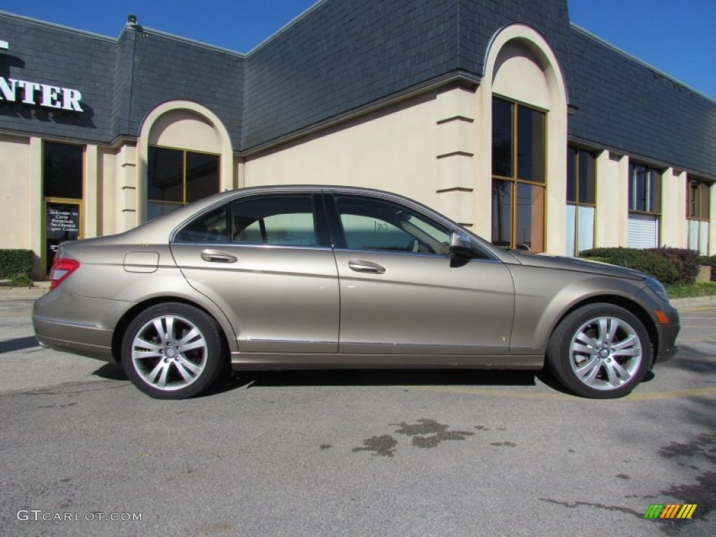 2008 C 300 Luxury - Sand Beige Metallic / Savanna/Cashmere photo #4