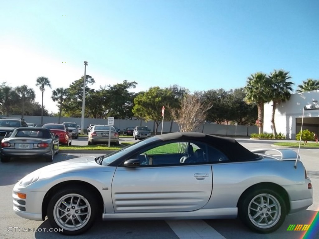 Sterling Silver Metallic 2001 Mitsubishi Eclipse Spyder GT Exterior Photo #57651586