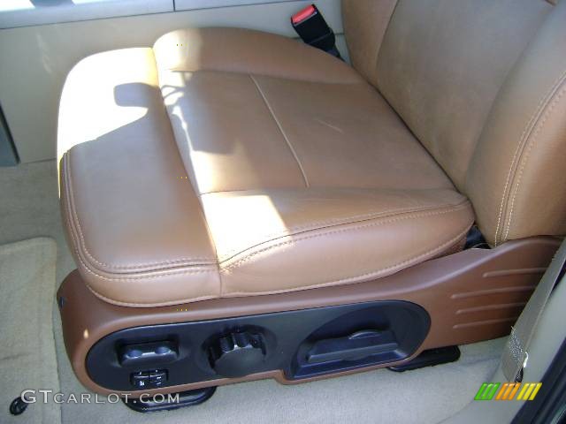 2006 F150 King Ranch SuperCrew 4x4 - Aspen Green Metallic / Castano Brown Leather photo #21