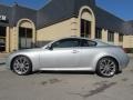 2008 Liquid Platinum Silver Infiniti G 37 S Sport Coupe  photo #1