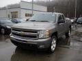 2009 Graystone Metallic Chevrolet Silverado 1500 LT Extended Cab 4x4  photo #3