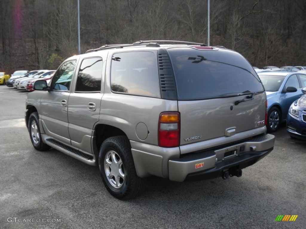 2003 Yukon Denali AWD - Pewter Metallic / Stone Gray photo #4