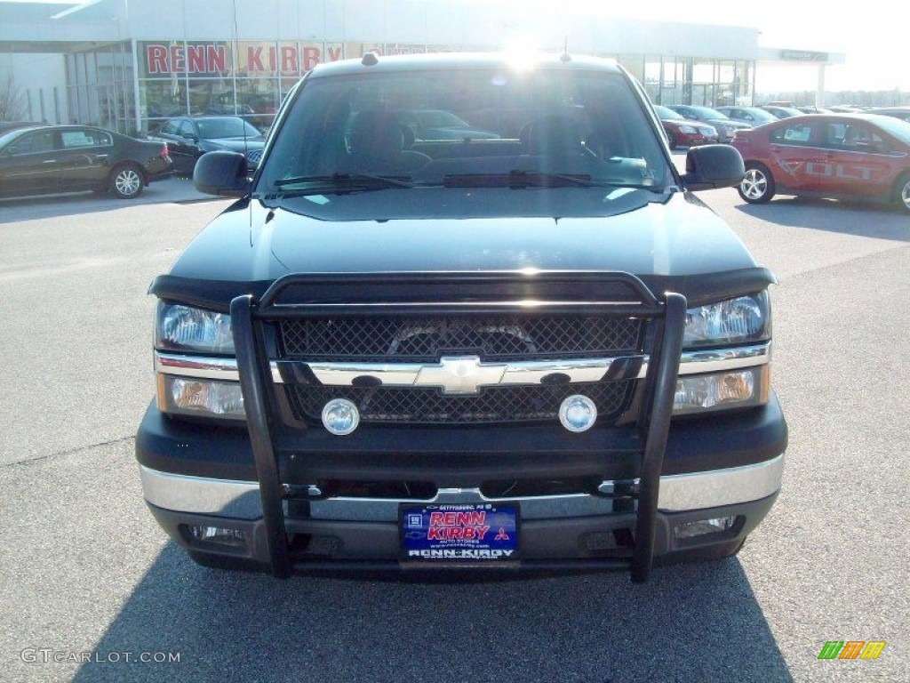 2005 Silverado 1500 Z71 Extended Cab 4x4 - Black / Dark Charcoal photo #15