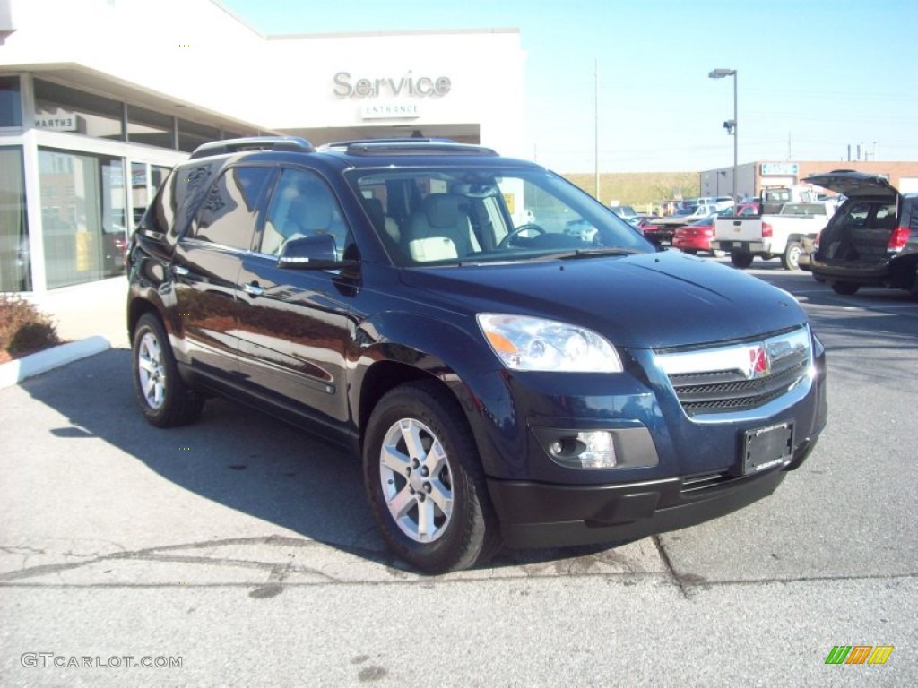 2007 Outlook XR AWD - Midnight Blue / Gray photo #7
