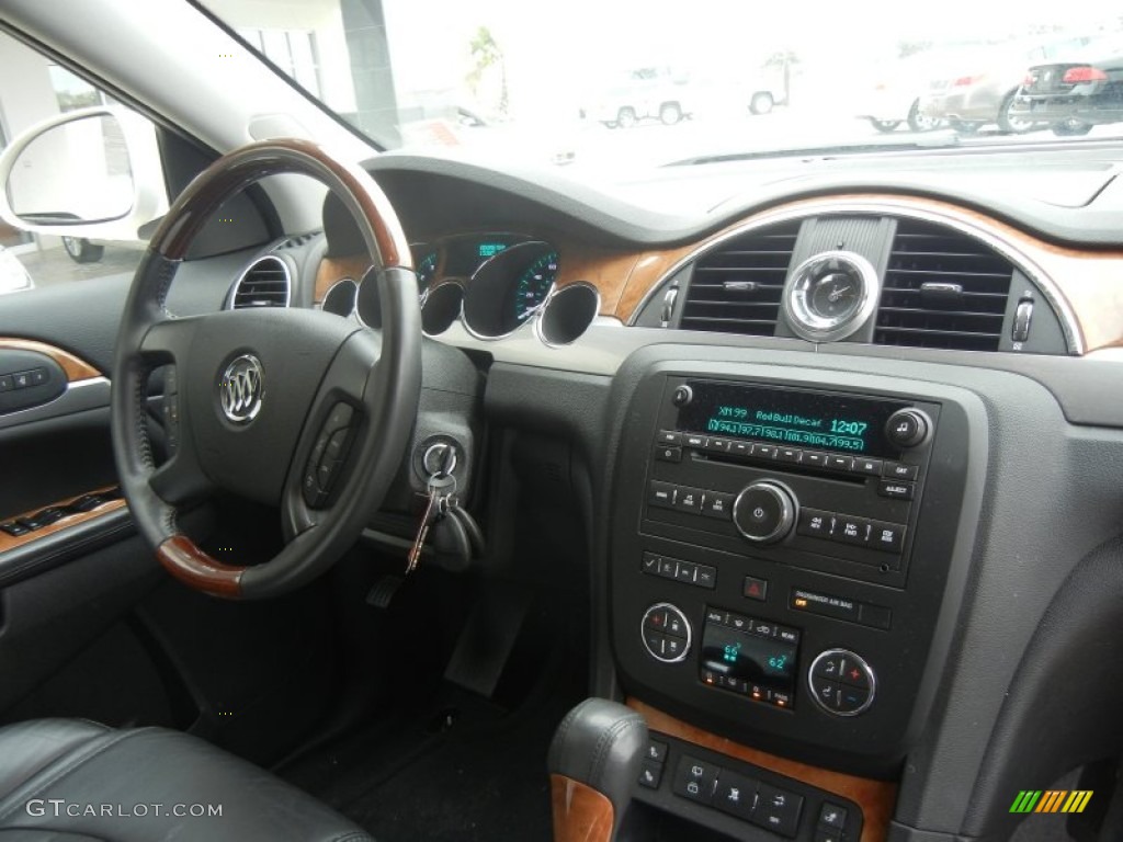 2011 Enclave CXL AWD - White Opal / Ebony/Ebony photo #6