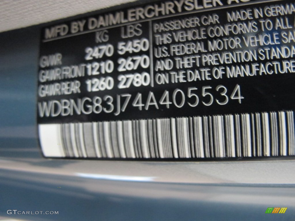 2004 S 430 4Matic Sedan - Granite Grey Metallic / Charcoal photo #39