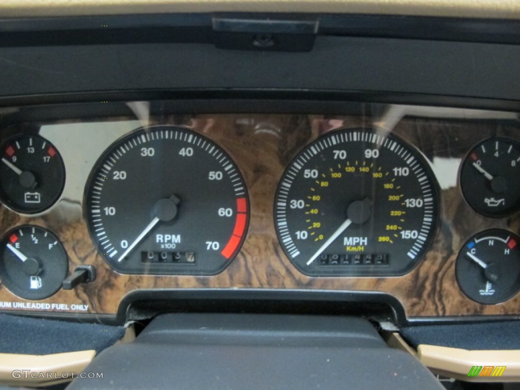 1996 Jaguar XJ XJS Convertible Gauges Photo #57654844